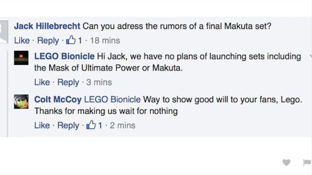 BIONICLE G2 Ends With No Makuta Set смотреть онлайн