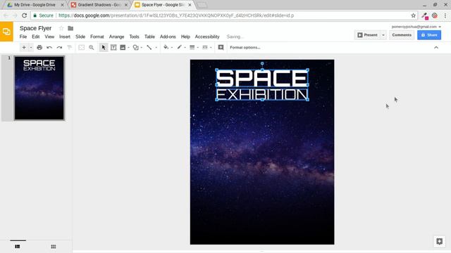 How to Create a Flyer from Scratch in Google Slides смотреть онлайн