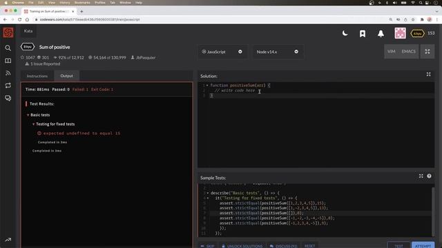 How to use CodeWars (JavaScript) смотреть онлайн