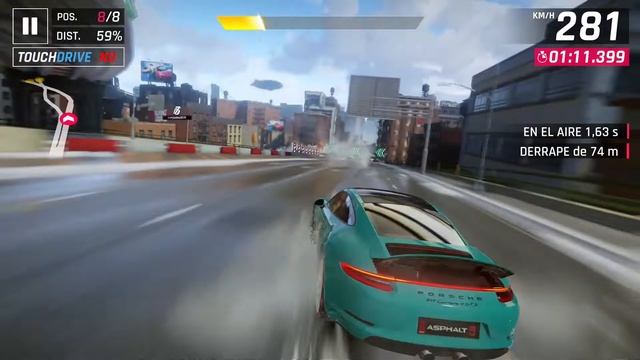 Carrera con el RENAULT DEZIR en Asphalt 9 смотреть онлайн