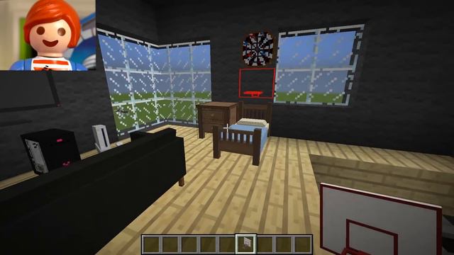 JULIAN REAGIERT AUF DECOCRAFT MOD BEI MINECRAFT! ECHTES KINDERZIMMER BAUEN - Playmobil Film Deutsch смотреть онлайн