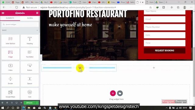 Create Restaurant Landing Page With Wordpress & Elementor Offline Tutorials смотреть онлайн