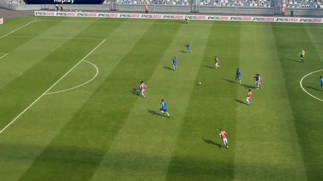 PES 13 Chelsea vs Arsenal HD Gameplay смотреть онлайн