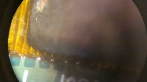 Не удачный ремонт шлейфа матрицы телевизора.