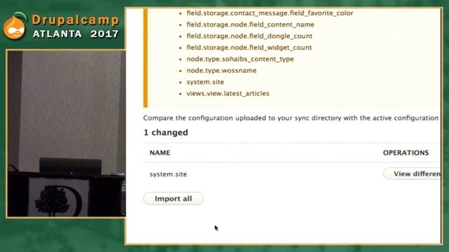 DCATL 2017 - Drupal 8 Configuration System Basics смотреть онлайн