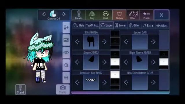 Параметры моей ос\\ gacha club смотреть онлайн