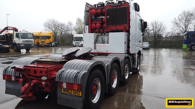 MERCEDES BENZ 2013 ACTROS 4165S TITAN 8X4 TUNIT MB140005 смотреть онлайн