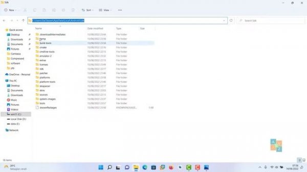 how to fix errorTag mismatch! can't download emulator Android Studio