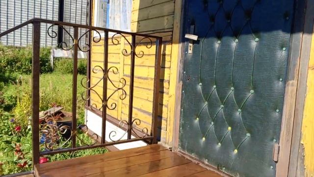 Козырёк над крыльцом часть‐2