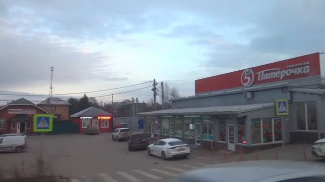 Бронницы, автобус 64, участок Меньшово - Никоновское смотреть онлайн
