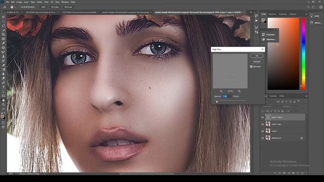 How to add sharpness in photoshop #tutorial #photoshop смотреть онлайн