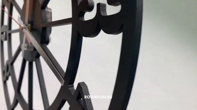 Интерьерные часы Лофт от прооизводителя настенных часов Roomton смотреть онлайн