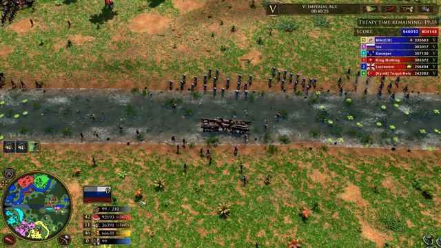 Age of Empires III Treaty Russia vs whatever this is смотреть онлайн