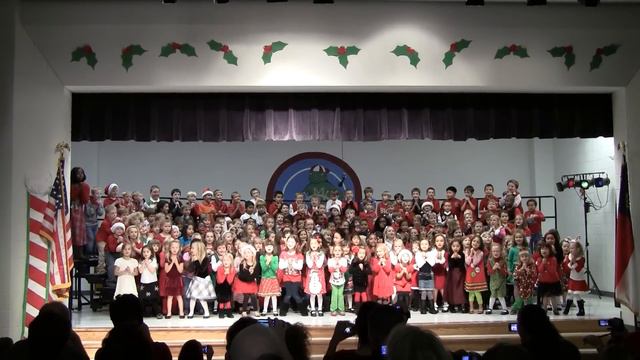 Murrayville Elementary 2011 Kindergarten Christmas Concert смотреть онлайн