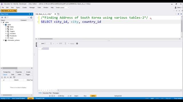 Finding data with pattern/SQL LIKE/SQL Tutorial/Eng, Kor Sub смотреть онлайн