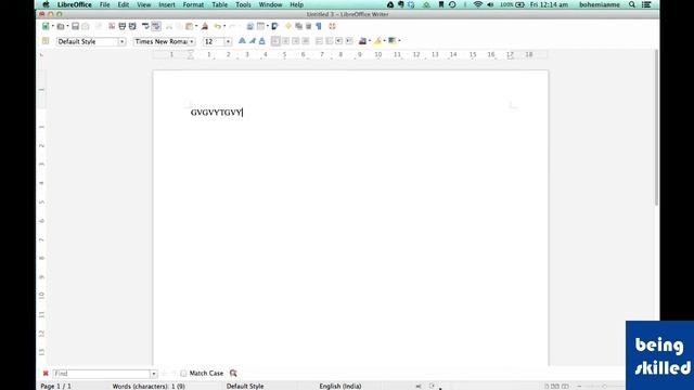 Creating new Documents in LibreOffice, Saving Document in LibreOffice смотреть онлайн