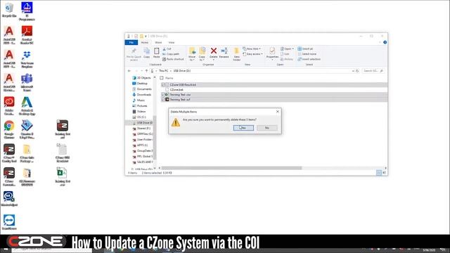 CZone How to update a config file on a CZone system via the COI смотреть онлайн