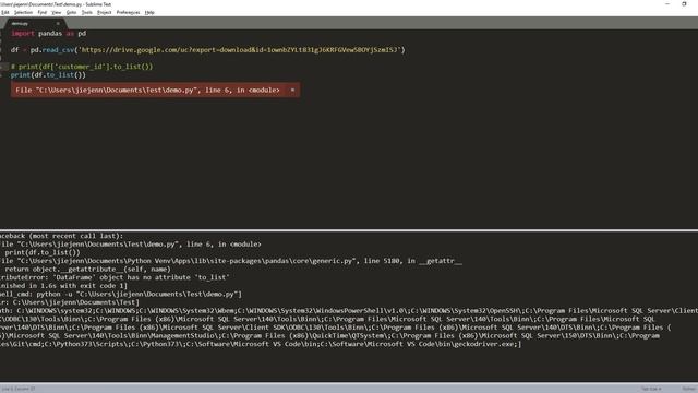 Pandas Tutorial | How to convert a dataframe to a list смотреть онлайн