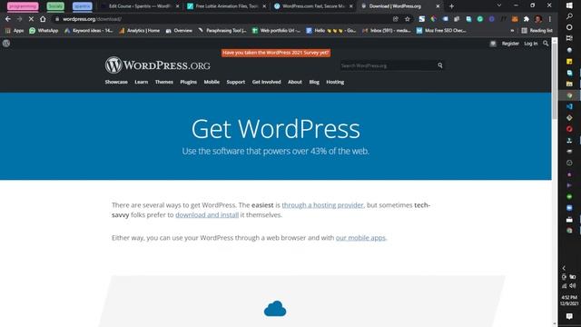 Introduction to WordPress CMS смотреть онлайн