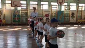 Спортивный танец Старшая группа Веселые старты Детский сад № 295