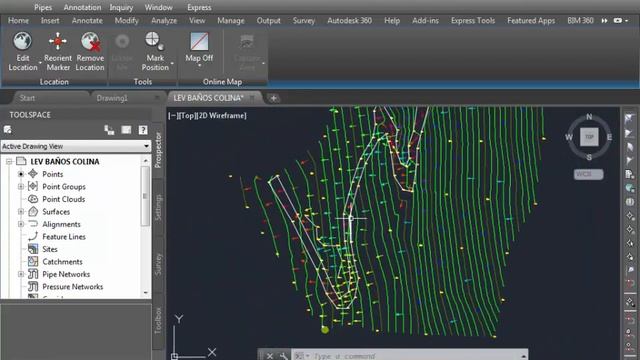 CLASE 2 - CAPACITACIÓN DISCIPLINAR - CIVIL 3D 2016 смотреть онлайн