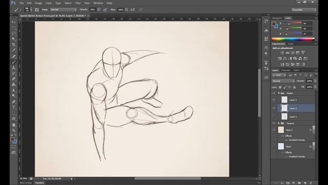 Speed Sketch - Dynamic Action Poses 3 смотреть онлайн
