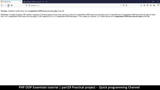 #29 PHP Object Oriented Programming Basics - OOP | Practical project | Quick programming tutorial смотреть онлайн
