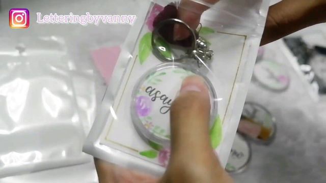 PACKAGING ORDERS MY OWN BUSINESS || LETTERING KEY CHAIN смотреть онлайн