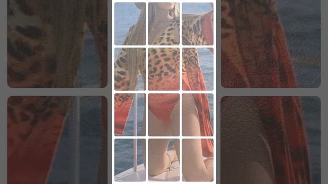 One-piece | Cheetah Print Sleeveless One Piece Swimsuit With Cover Up смотреть онлайн