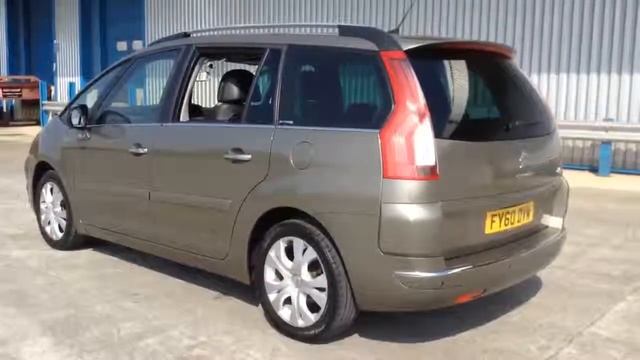 CITROEN C4 GRAND PICASSO EXCLUSIVE HDI EGS BROWN 2010 смотреть онлайн