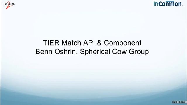 Identity Matching: How to Know Who's Who (Aug 2018) смотреть онлайн