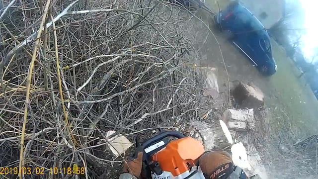 Vrba na palivo se STIHL MS 362 ? смотреть онлайн