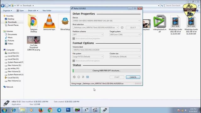 Bootable usb windows 7 rufus | create win7 Bootable usb flash drive | bootable usb windows 7 rufus смотреть онлайн