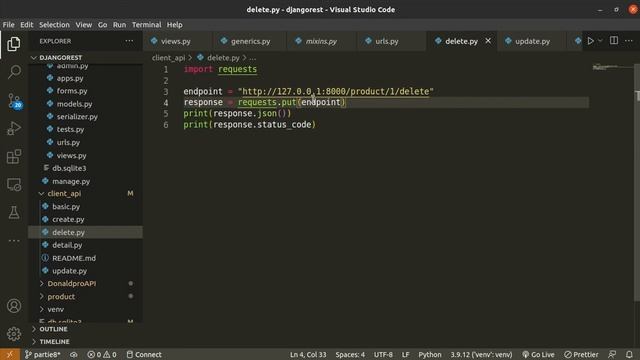 Python Django REST Vue de liste List API View partie 13 смотреть онлайн