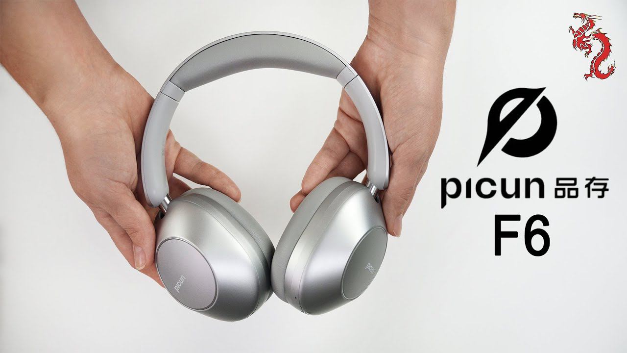 Необычные BT ANC наушники с объемным звуком и трекингом положения головы //Picun F6 смотреть онлайн