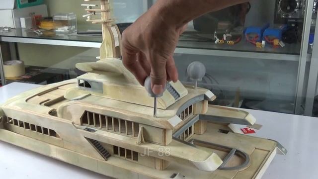 RC Octopus Yacht Scratch Build Part 7 смотреть онлайн