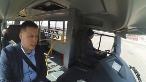 Обзор автобус ПАЗ Vector NEXT. Тест драйв. Гоночная трасса