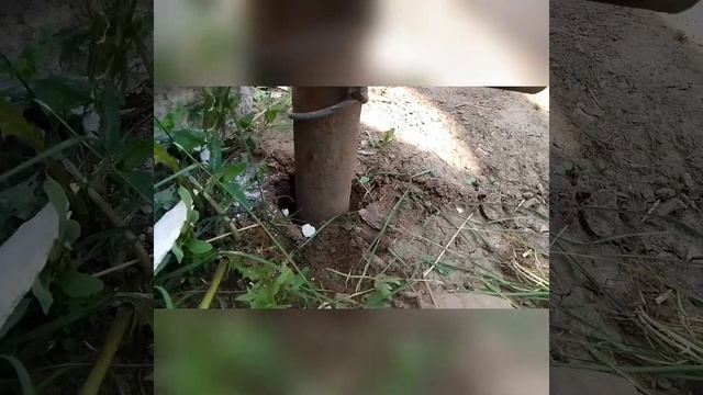 КАК ДОСТАТЬ ЗАБИТУЮ В ЗЕМЛЮ ЖЕЛЕЗНУЮ ТРУБУ?  СПОСОБ РЫЧАГА В ПОМОЩЬ!