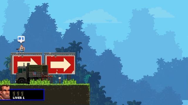 How to make long jumps in Broforce! смотреть онлайн