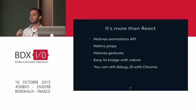 BDX I/O 2015 - Natif Impossible (Antoine Hanriat, Azendoo) смотреть онлайн