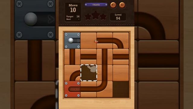 Roll the Ball Charlie Level 54 (Classic - Basic C) - Lösung Solution Walkthrough смотреть онлайн