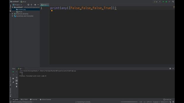 Any and All () in Python смотреть онлайн