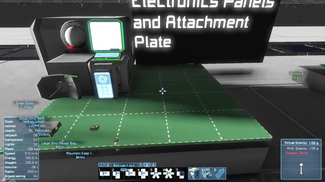 [Mod Review] Space Engineers Ep 35 - Electronics Panel and Attachments Plate смотреть онлайн
