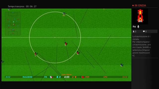 Dino Dini's kick off revival - ITALIA VS PORTOGALLO смотреть онлайн