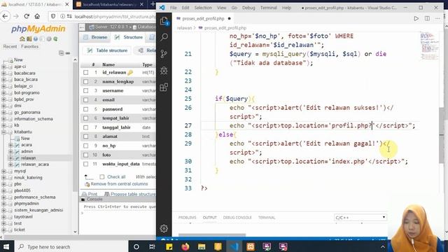 PHP native CRUD - INSERT, EDIT, DELETE смотреть онлайн