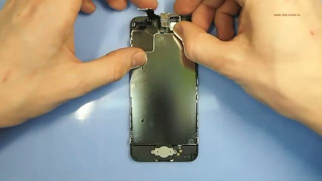 Замена слухового динамика на iPhone 5C, самостоятельная разборка и ремонт айфона 5C смотреть онлайн