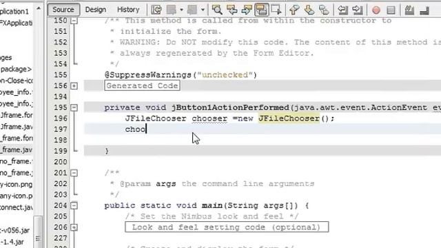 Java prog#49.How to Use JFileChooser in java netbeans смотреть онлайн