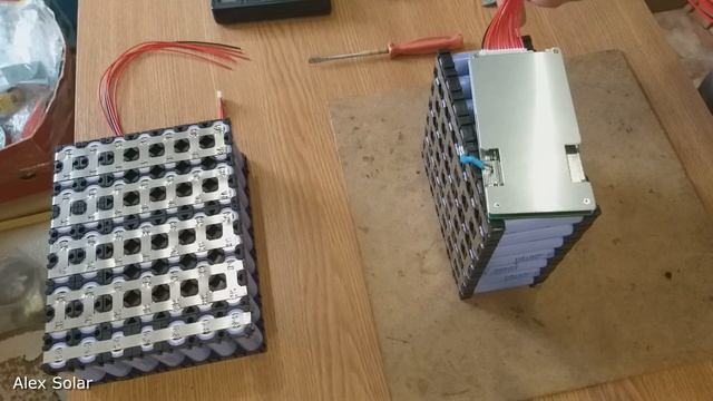 Сборка аккумулятора для электровелосипеда, электроскутера. 60 вольт 20 ач. 16s7p. Своими руками. смотреть онлайн