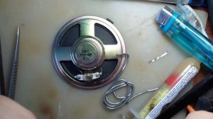 Как восстановить  маломощный динамик (обрыв подводки )