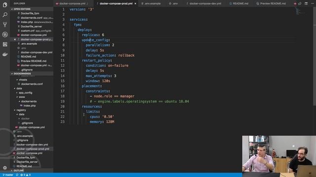 [Short] Docker Swarm με Compose, Παράδειγμα Εφαρμογής смотреть онлайн
